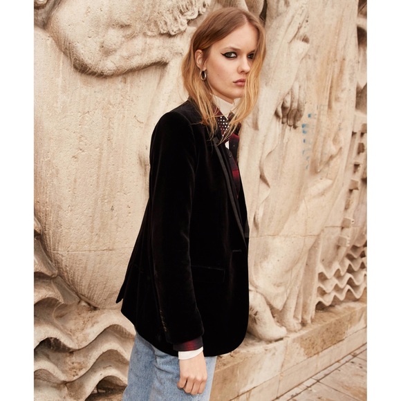 THE KOOPLES PARIS VELVET BLAZER NWT - Picture 2 of 11